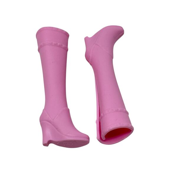 Barbie Color Reveal Advent Calendar Light Pink Knee High Heeled Boots - Picture 5 of 8